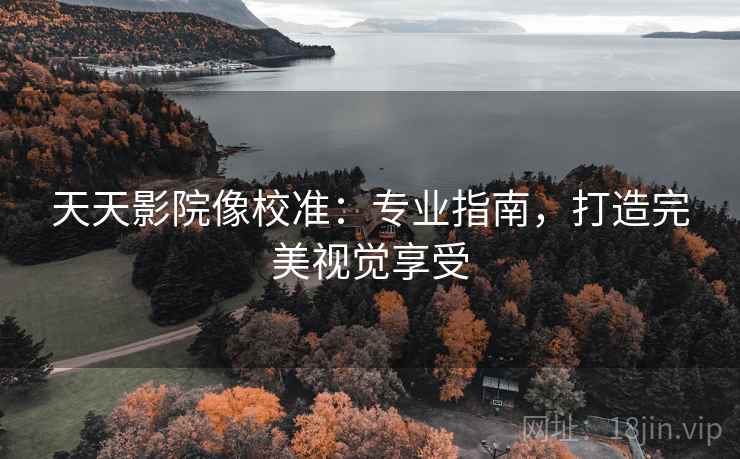 天天影院像校准：专业指南，打造完美视觉享受